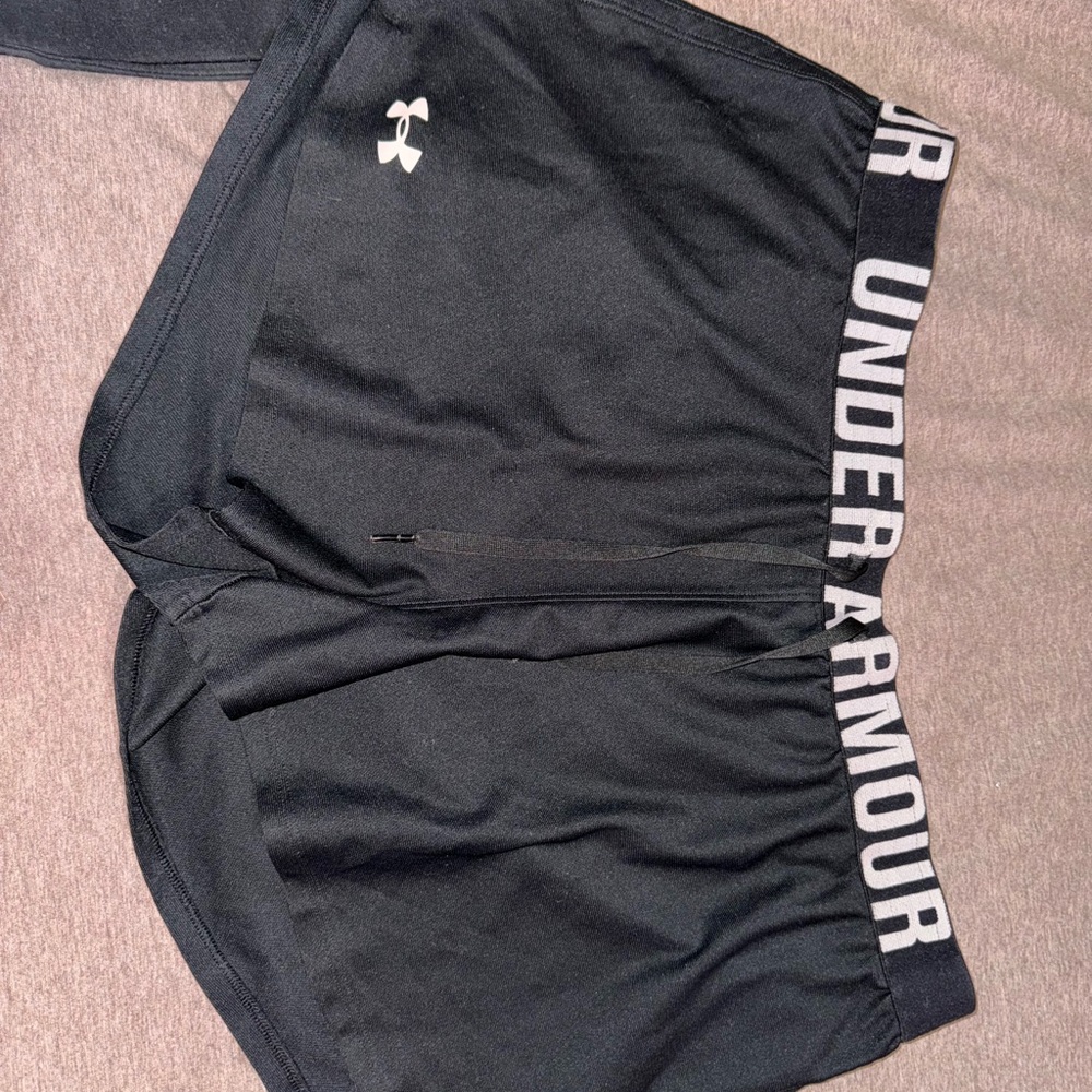 Under Armour Black Athletic Shorts
